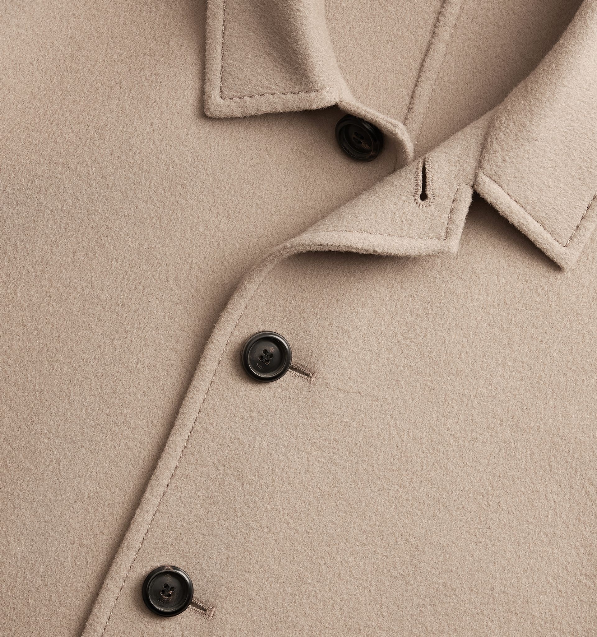 Double Face Short Coat - 3