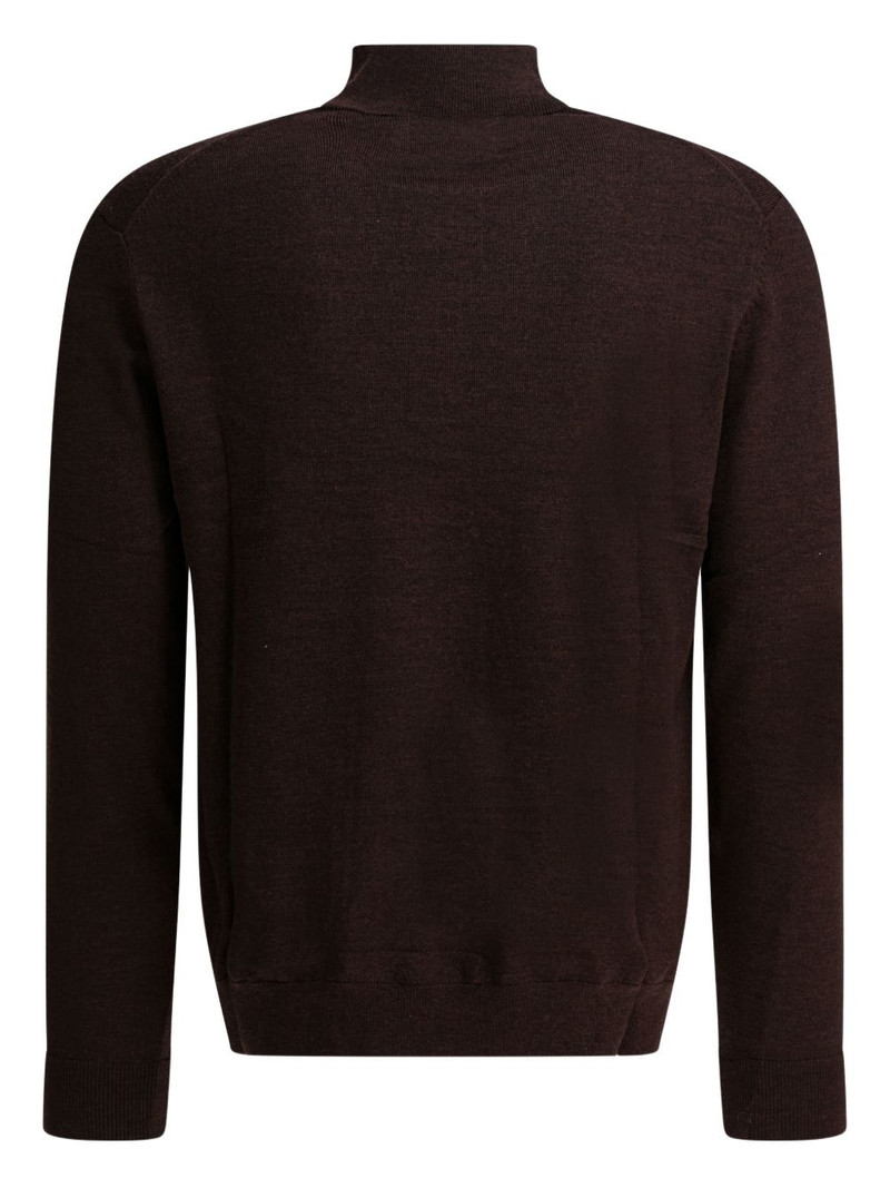 NN07 zip-neck sweater outlook