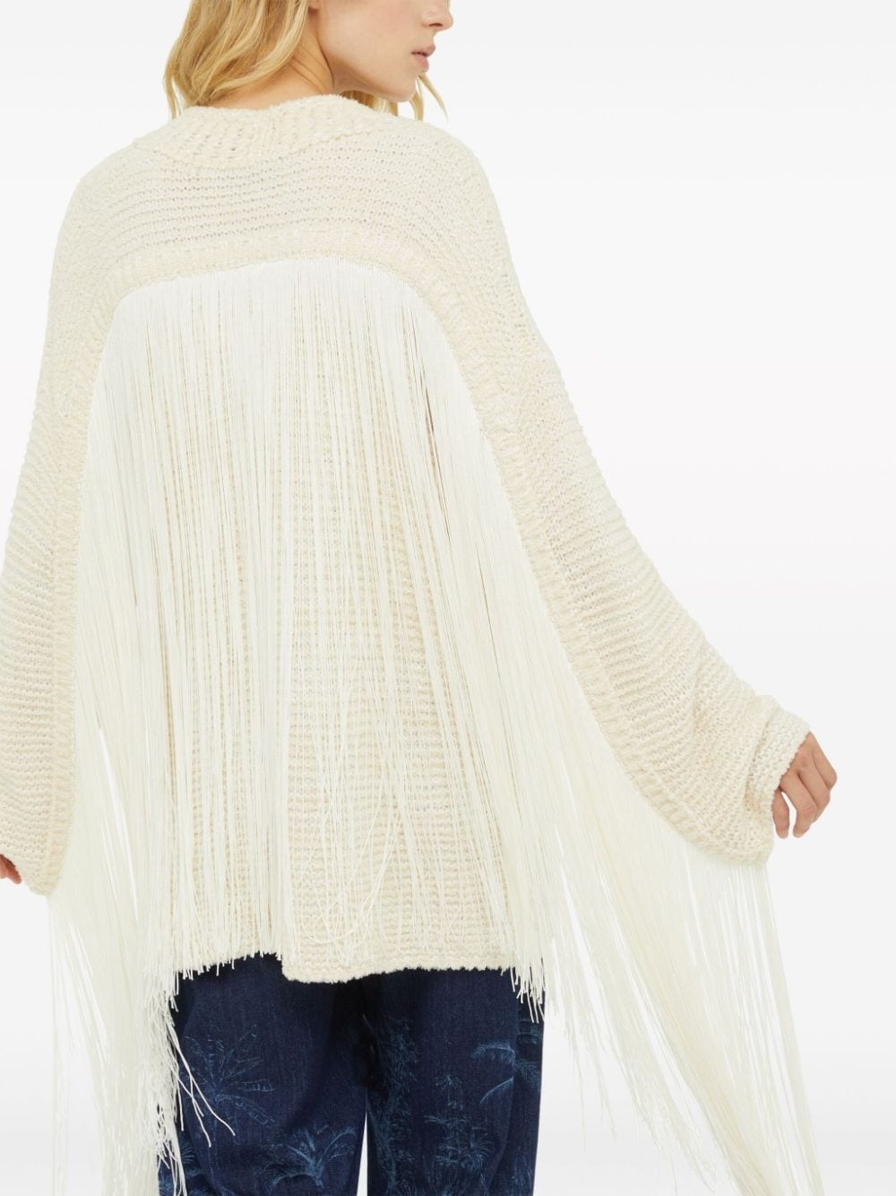 Bright Hues fringed cardigan - 5
