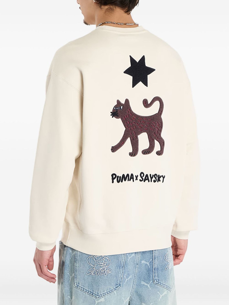x Saysky crew-neck sweatshirt 4