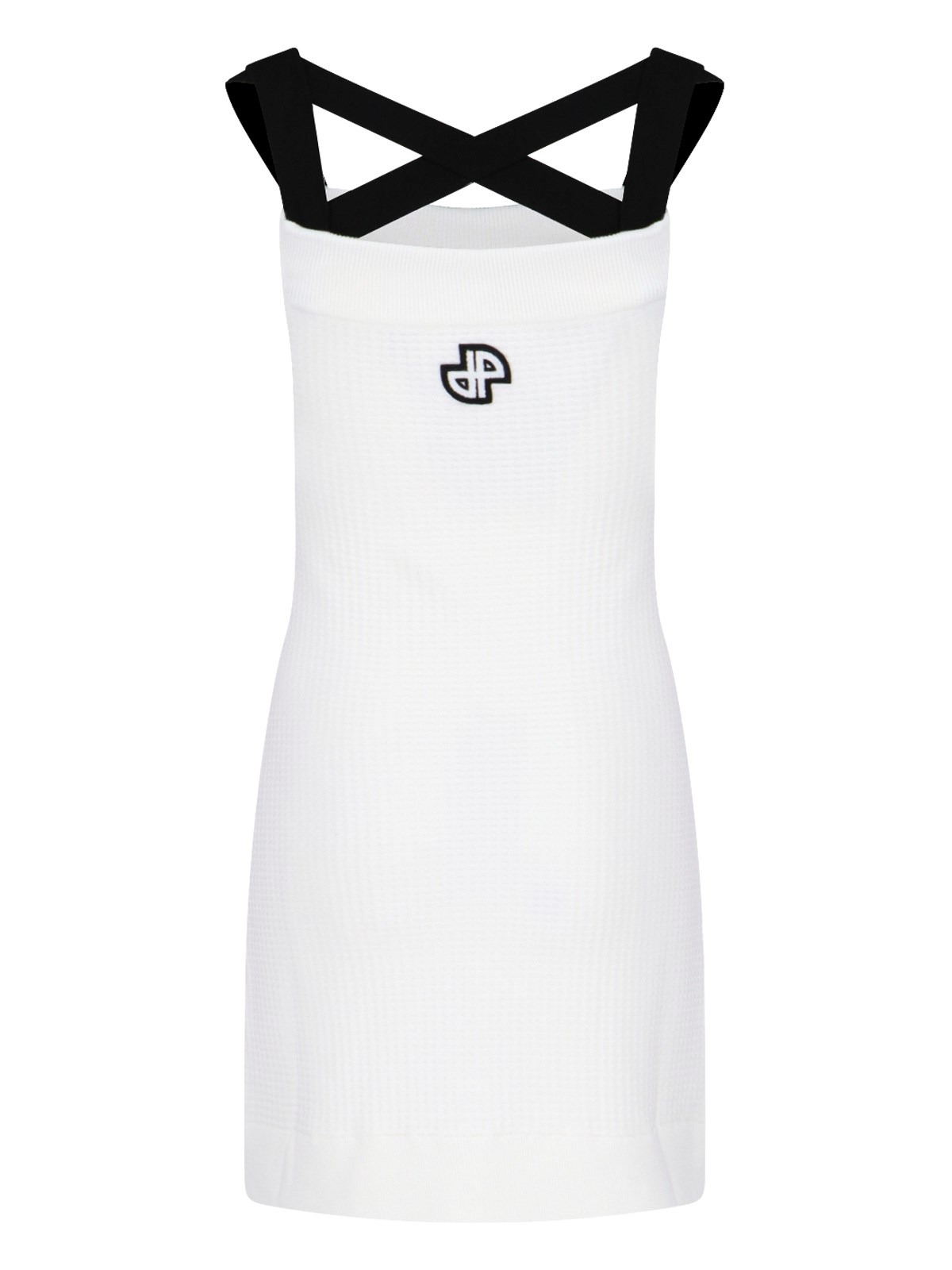 MINI DRESS WITH CONTRASTING DETAILS - 2