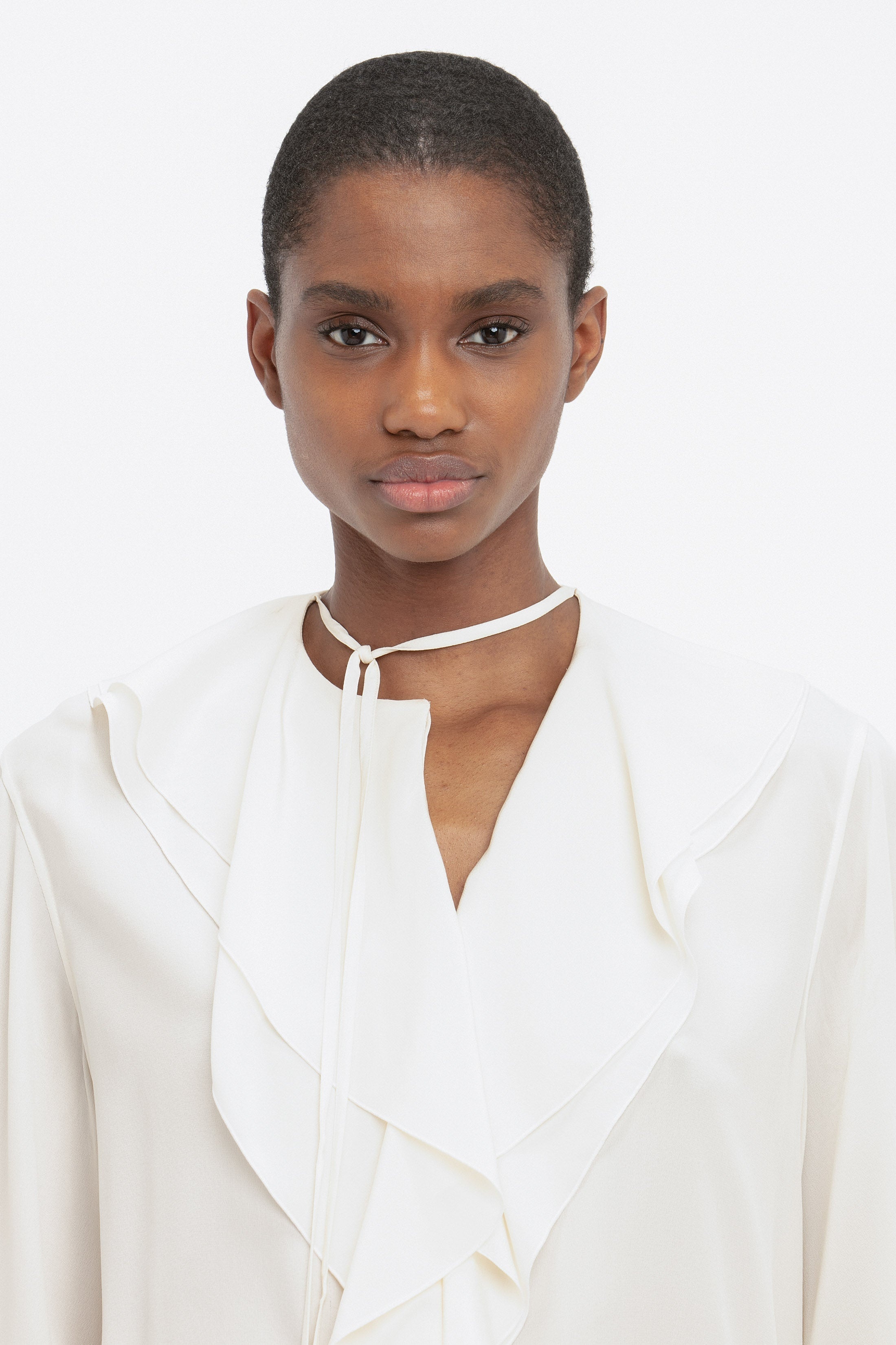 Romantic Blouse In Vanilla - 7