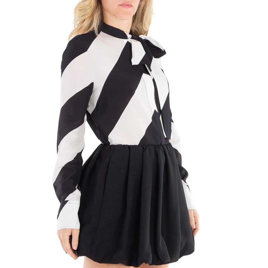 Valentino Garavani Crepe De Chine Strhype Shirt - 4