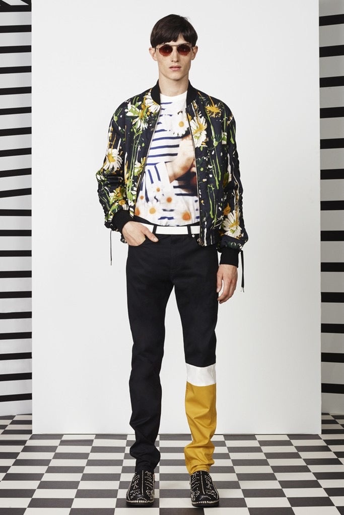 Jean Paul Gaultier ss15 trompe l'oeil portrait tee S - 3