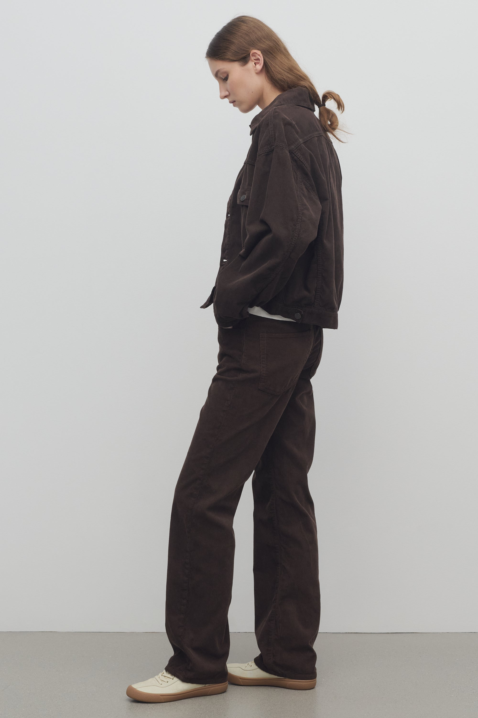 Carlyl Pant in Cotton - 4