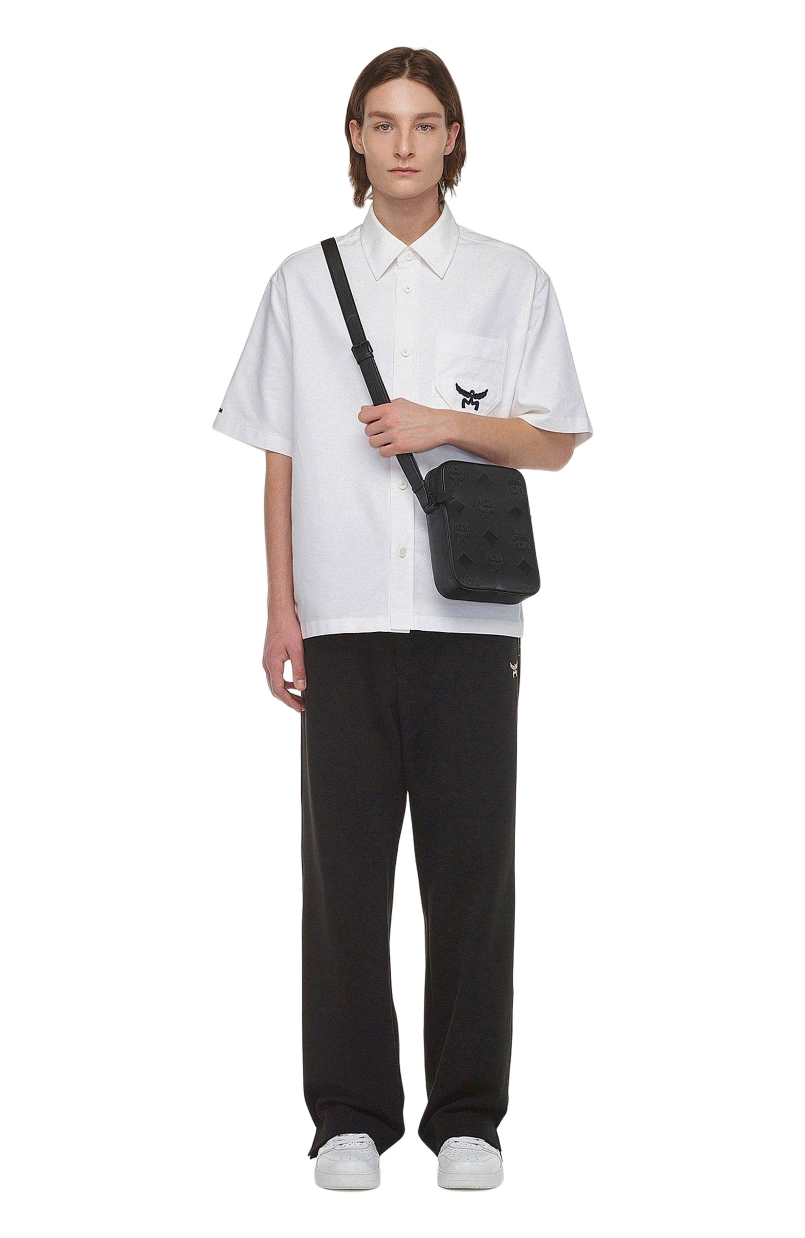 MCM Klassik Crossbody in Maxi Monogram Leather in Black at Nordstrom - 5