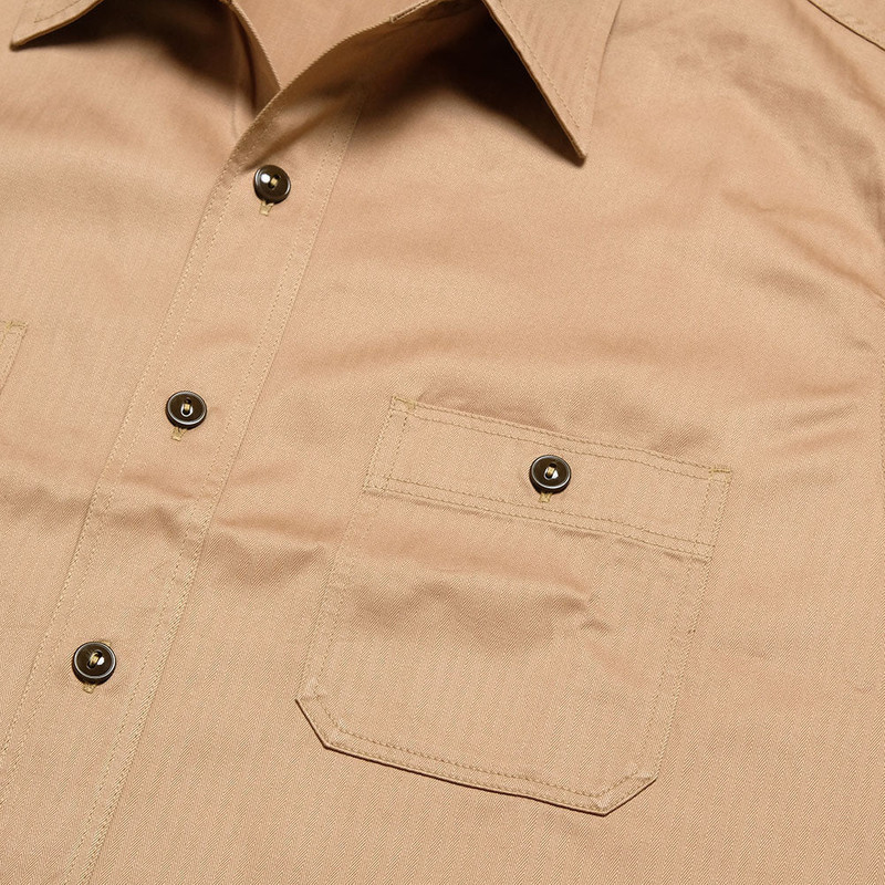 HERRINGBONE WORK SHIRTS - SHORT SLEEVE - BR39530 5