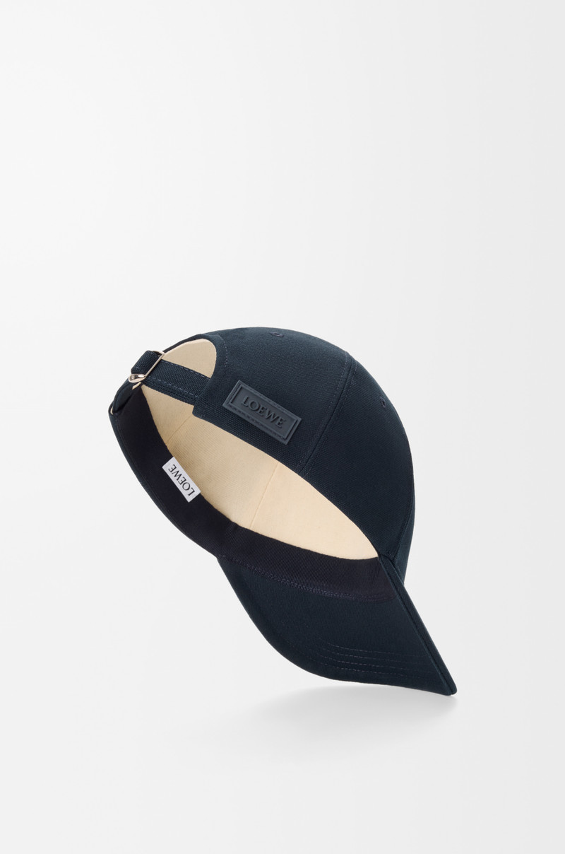 Loewe Patch cap in canvas outlook