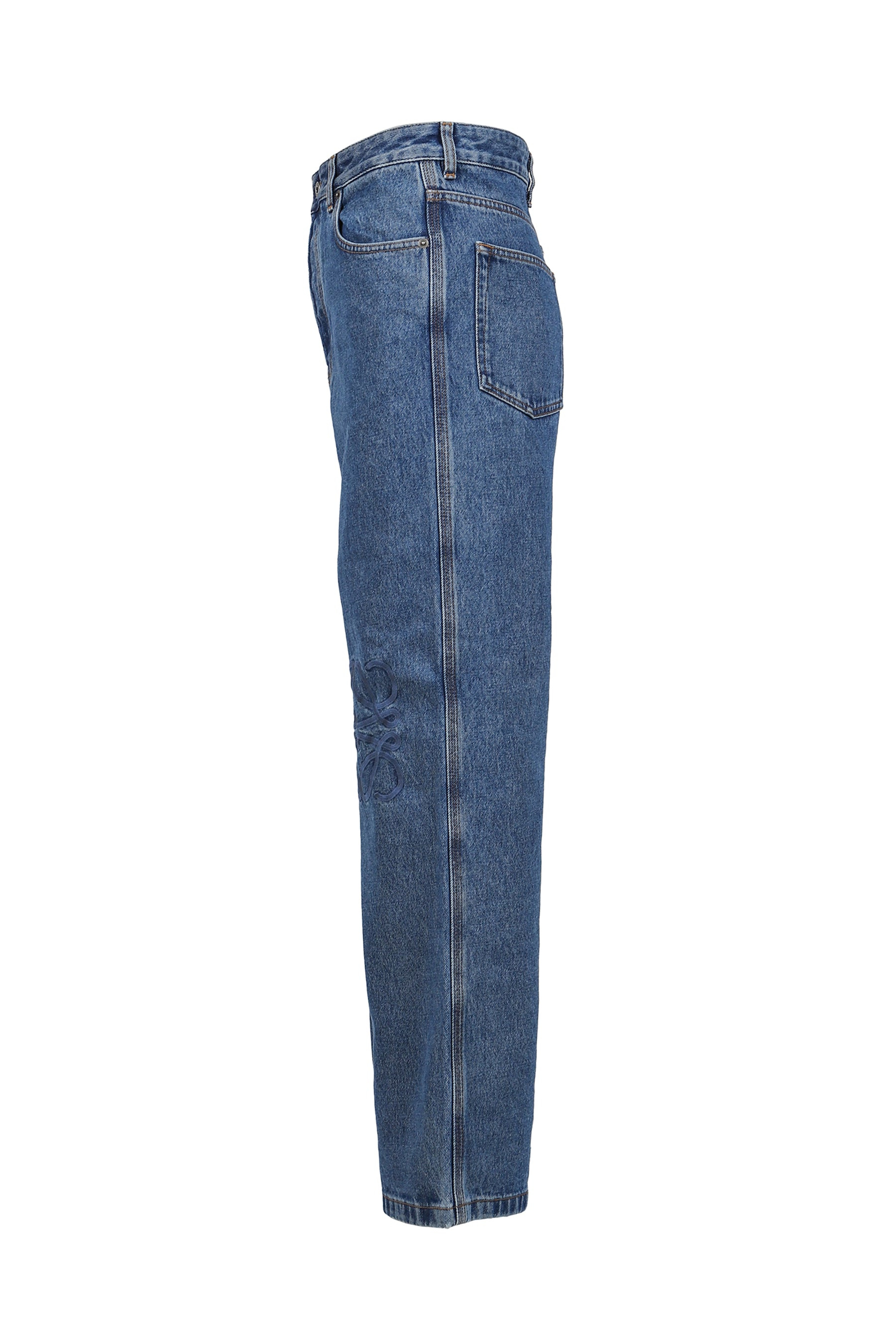 ANAGRAM BAGGY JEANS AF / MID BLUE DENIM - 3