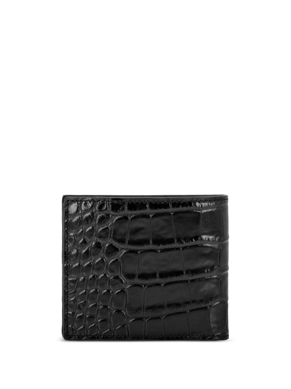 Gothic Plein crocodile-embossed wallet - 2