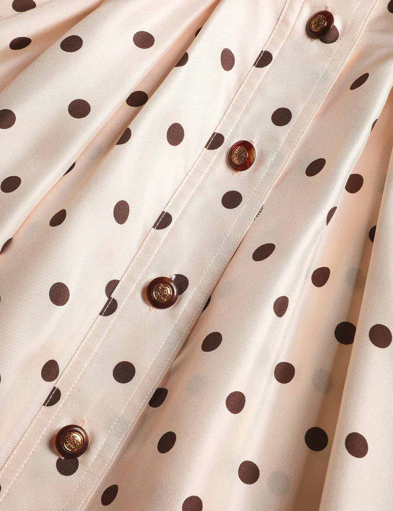 DOT TUCK MINI DRESS 6