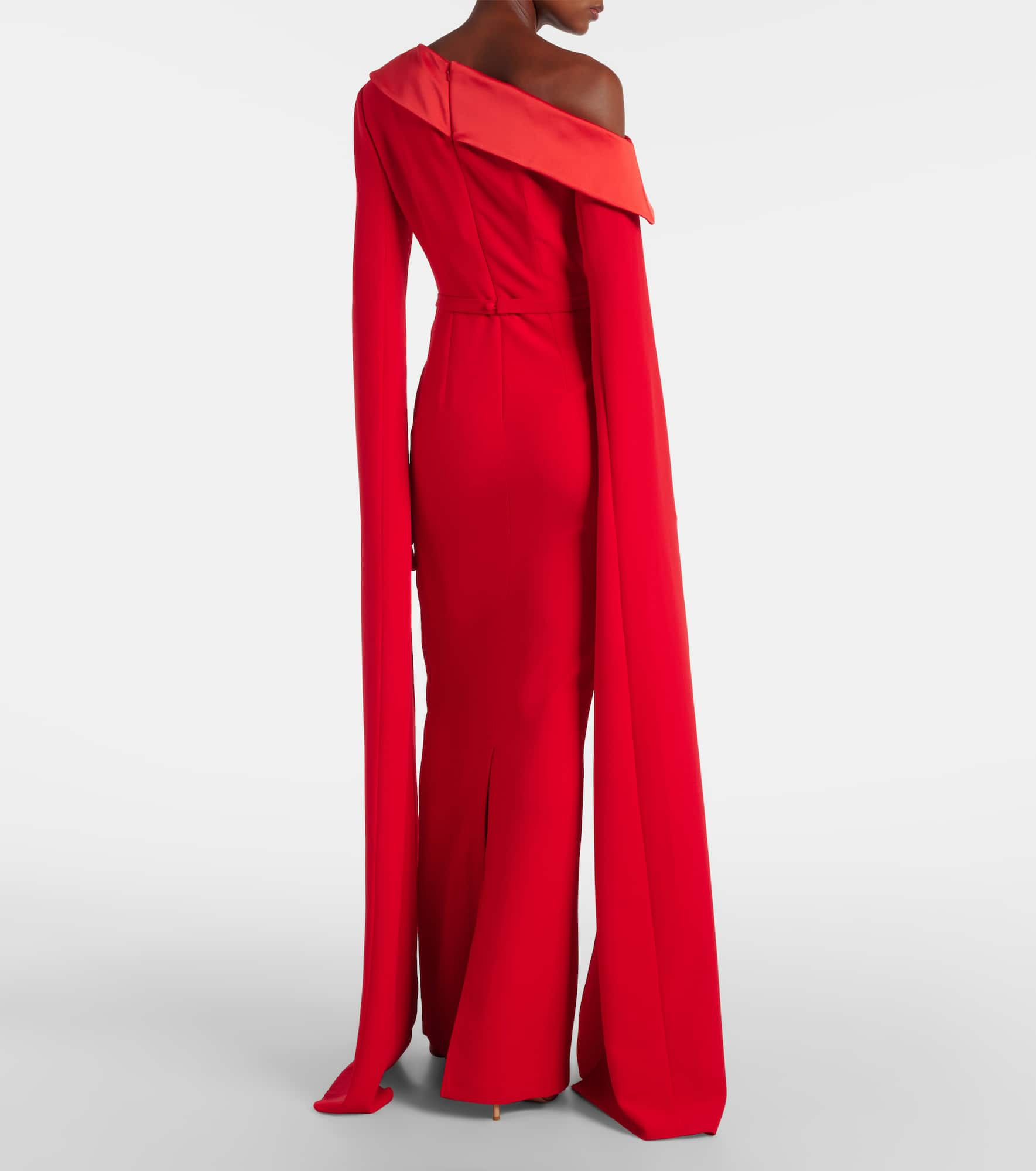 Rinoa caped crépe gown - 3