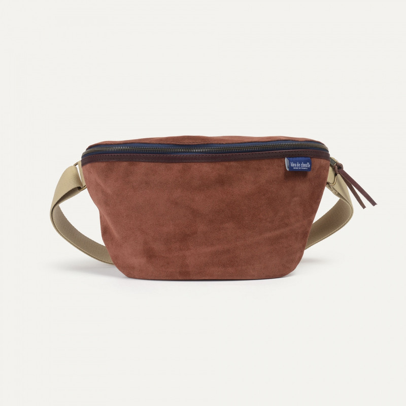 NEW BEAT XL BELT BAG - RUBY BROWN 1