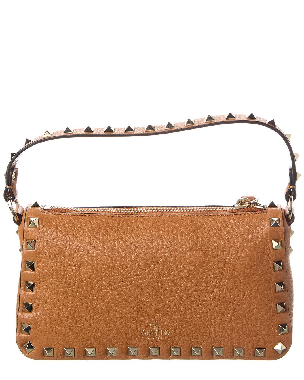 Valentino Rockstud Small Grainy Leather Crossbody - 2