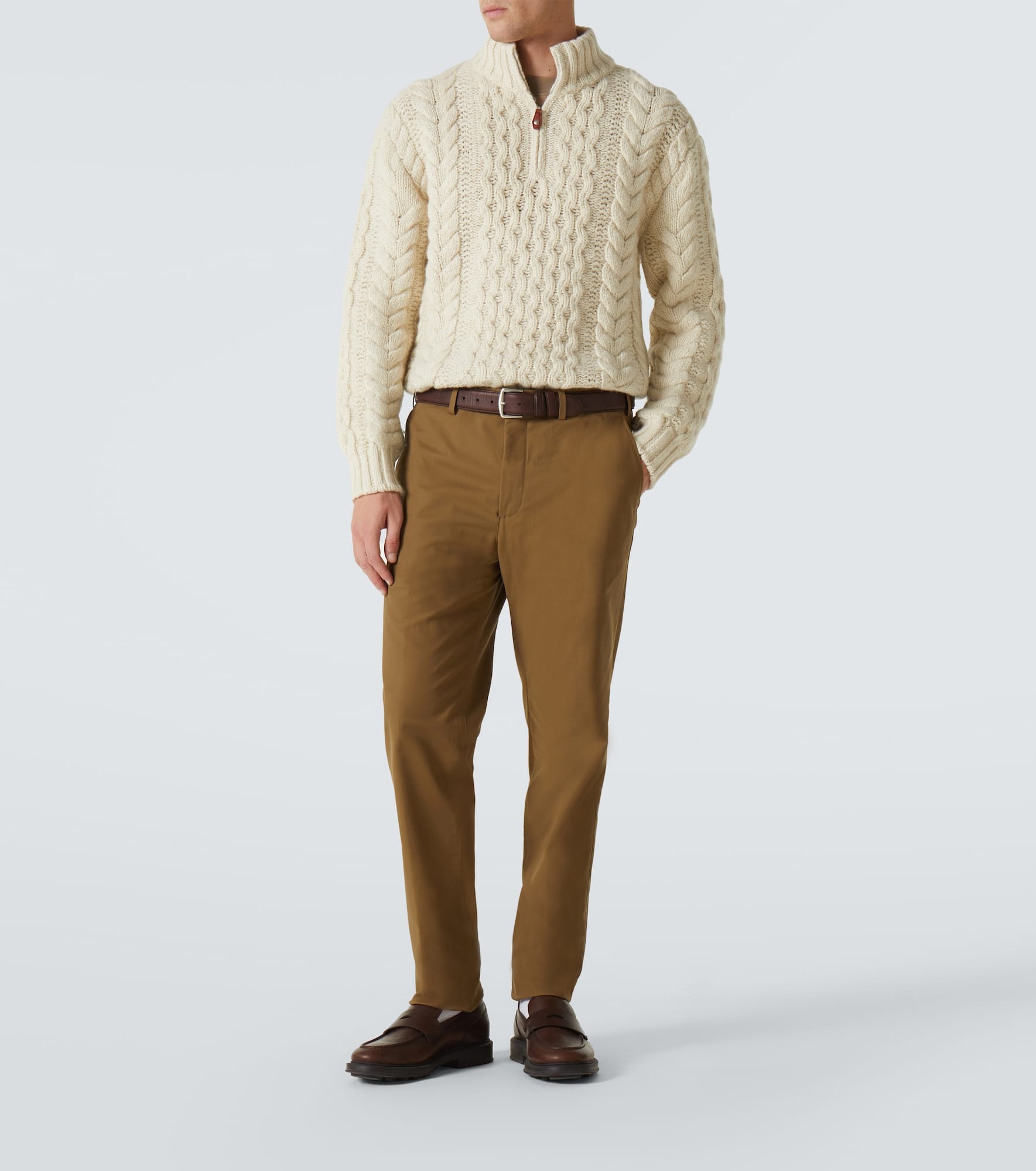 Valduggia half-zip cashmere sweater - 2