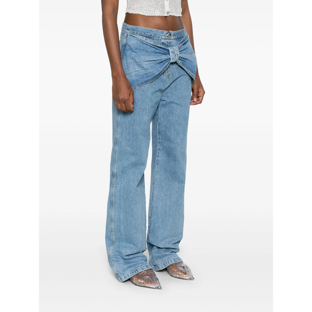 Mach & Mach Blue Denim - Straight-Leg Jeans Women - 5