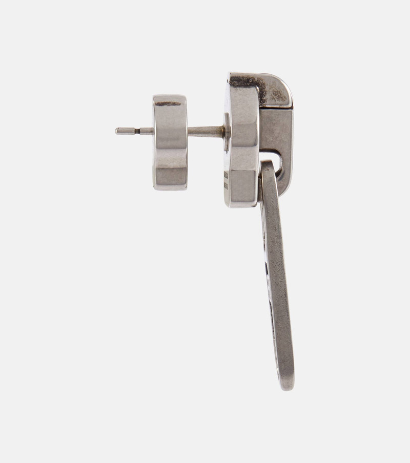 BALENCIAGA Zip-Up earrings outlook
