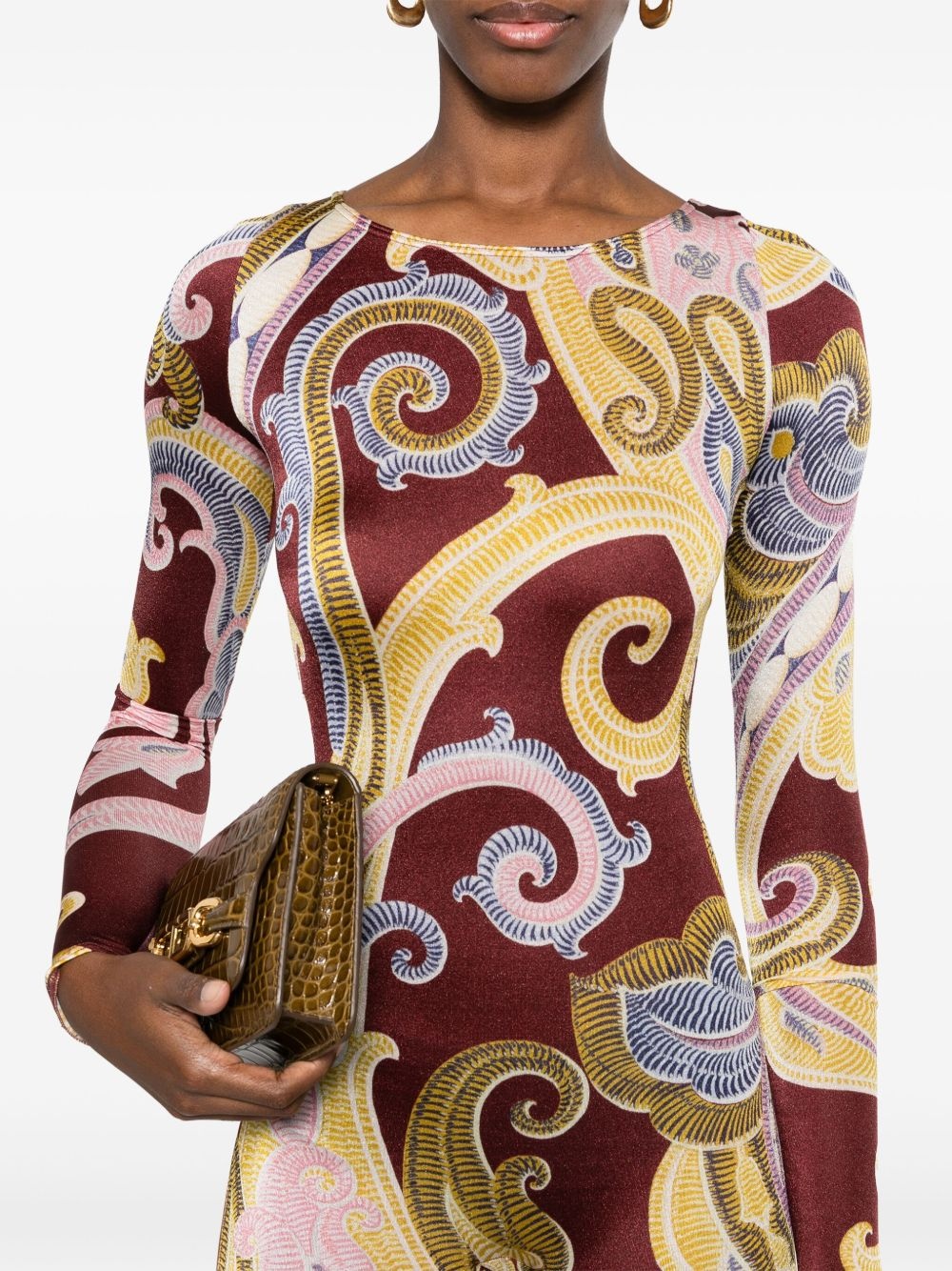 x ETRO paisley-print catsuit - 5