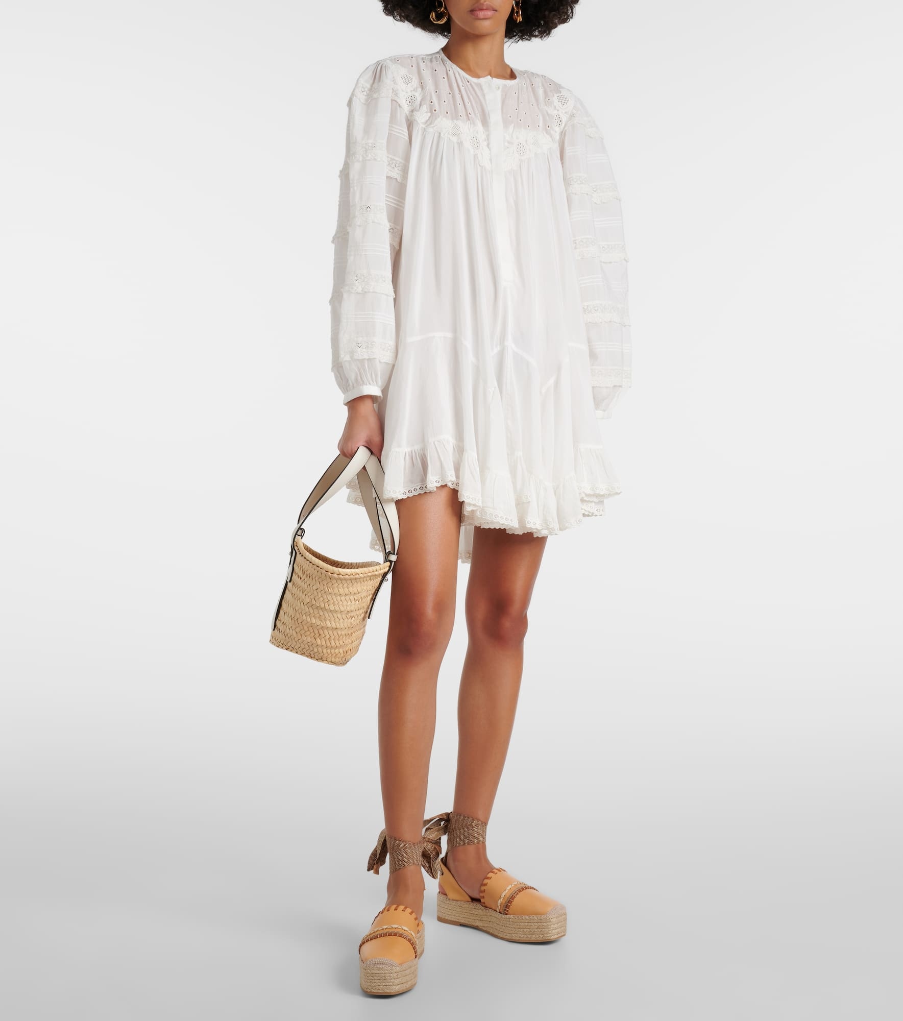 Leather platform espadrilles - 2