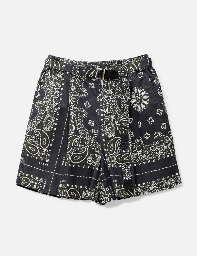 bandana 인쇄 벨트 bermuda 반바지 - 1
