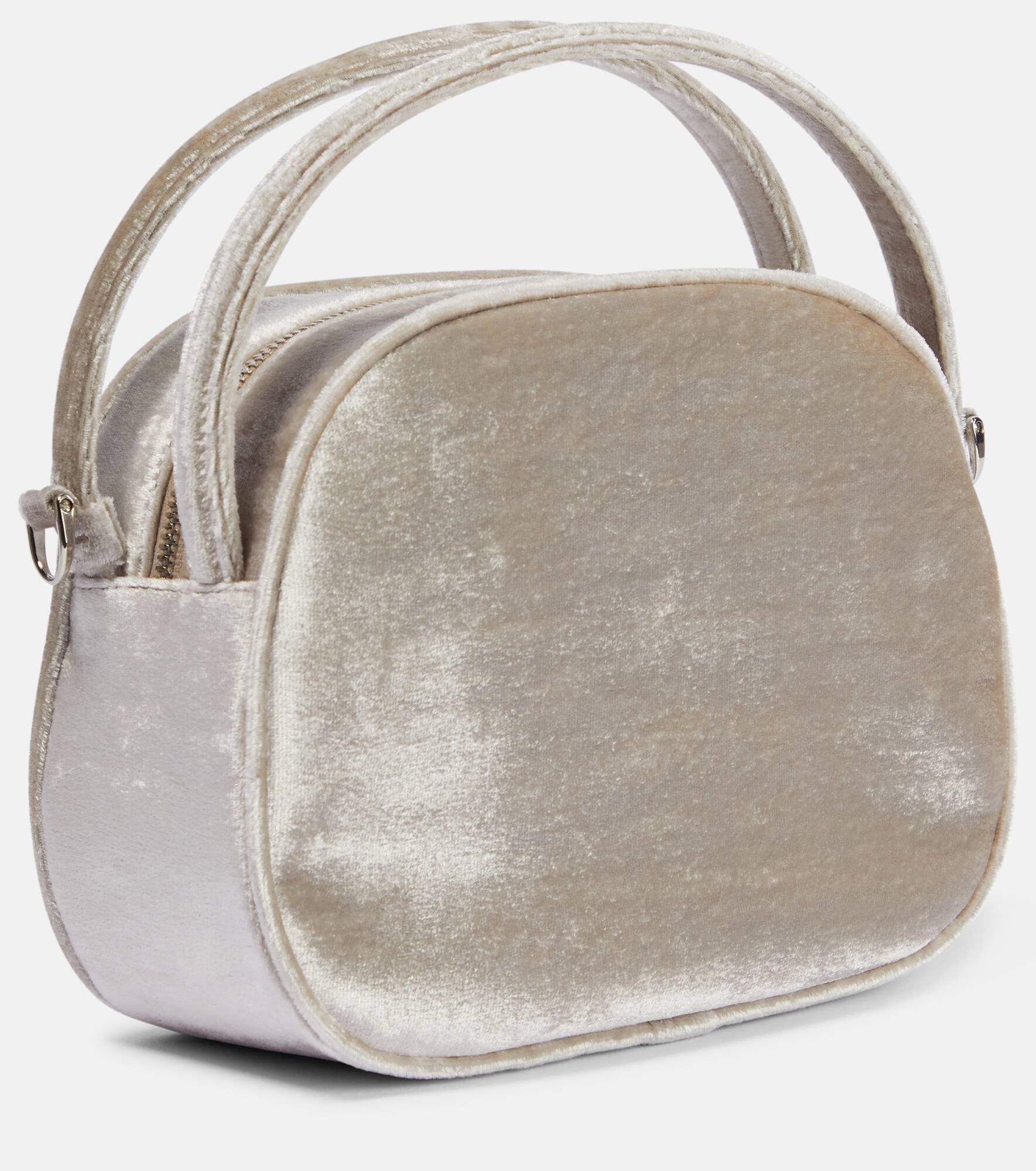 Viv' Ladybug velvet shoulder bag - 4