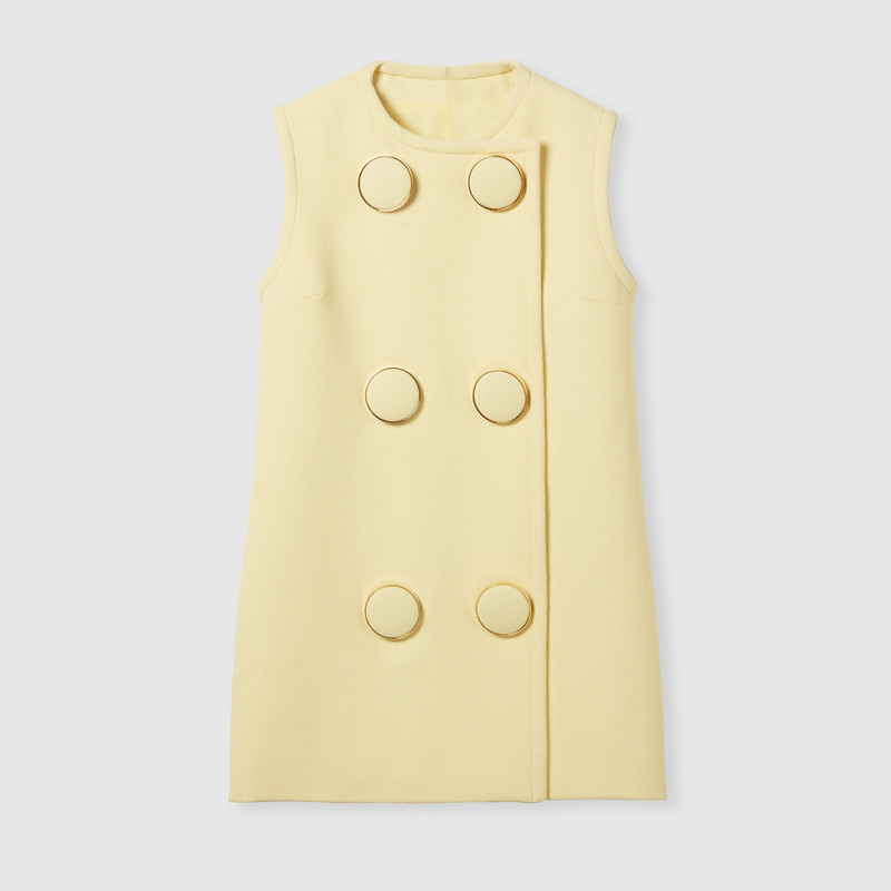 Vest with maxi buttons 1