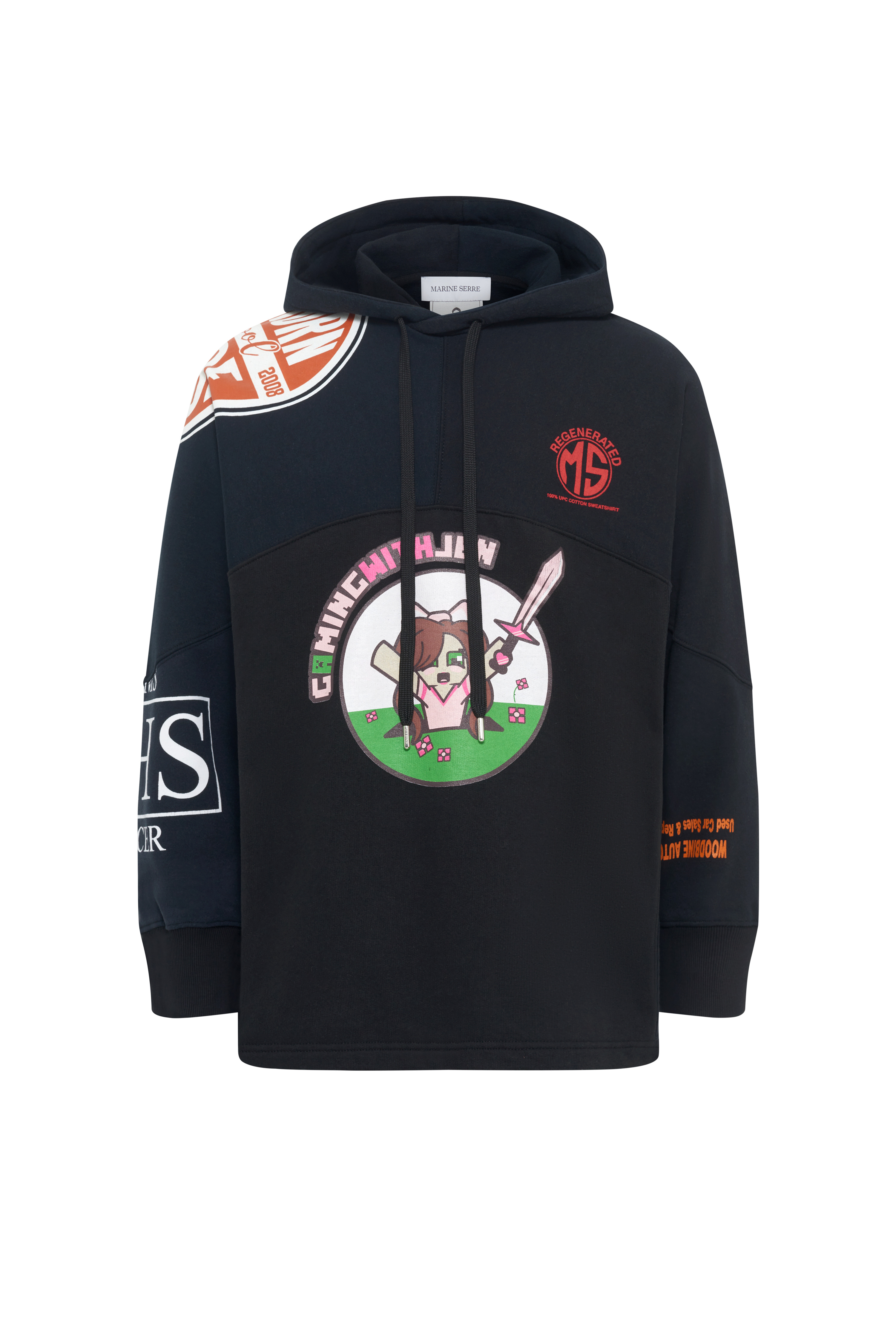Regenerated Graphic Sweatshirts Hoodie - 6
