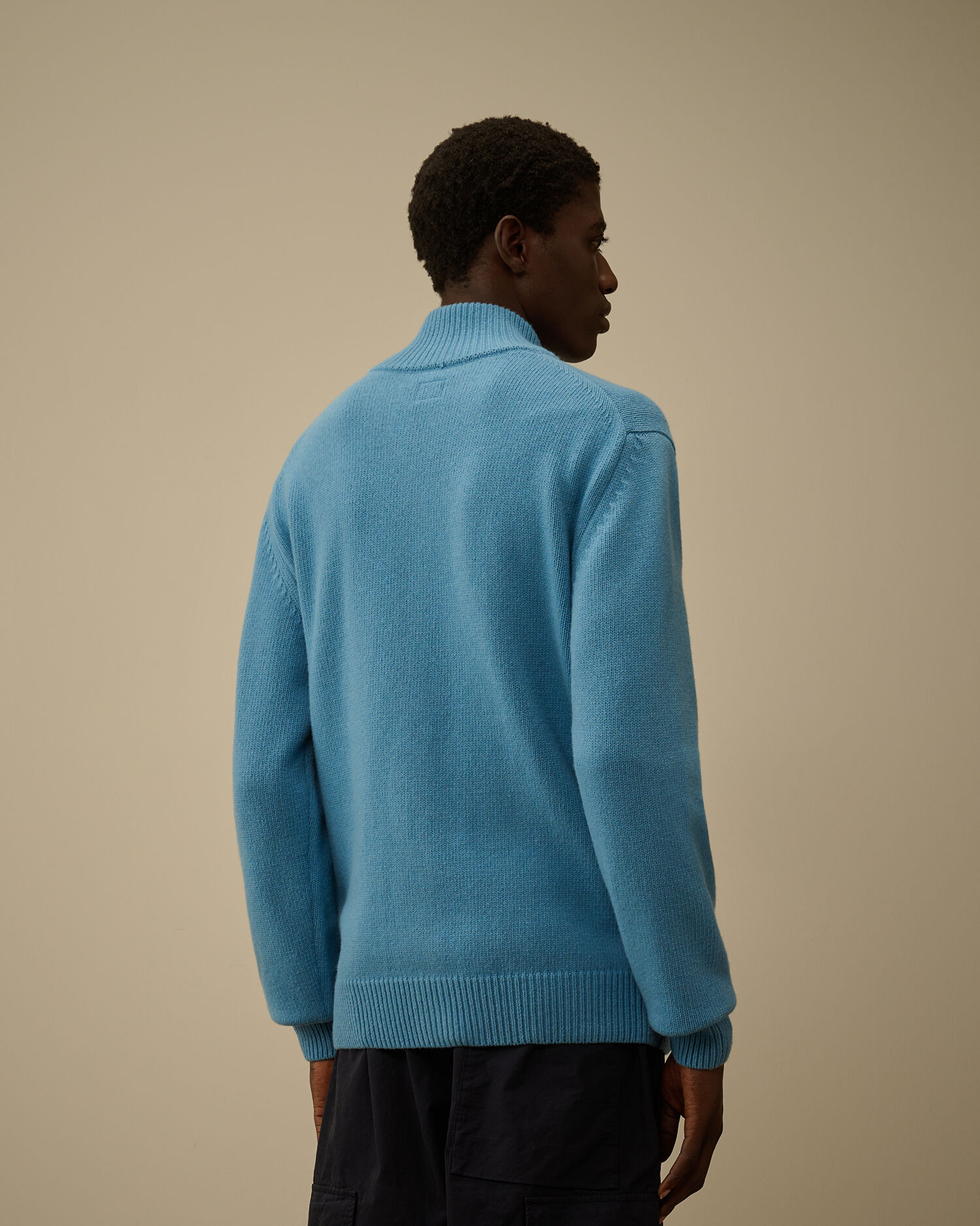 Lambswool GRS Buttoned Sweater - 4