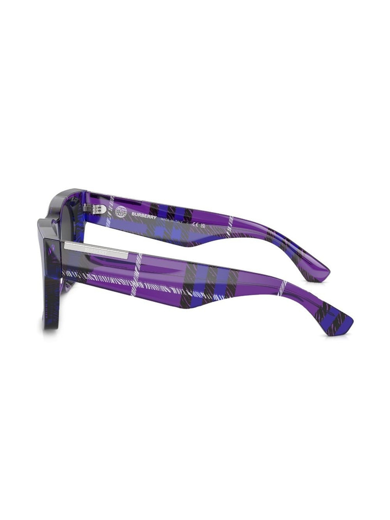 checkered wayfarer 프레임 선글라스 3