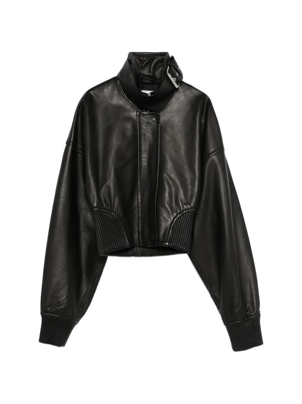 `MaxMara S` Leather Jacket - 1