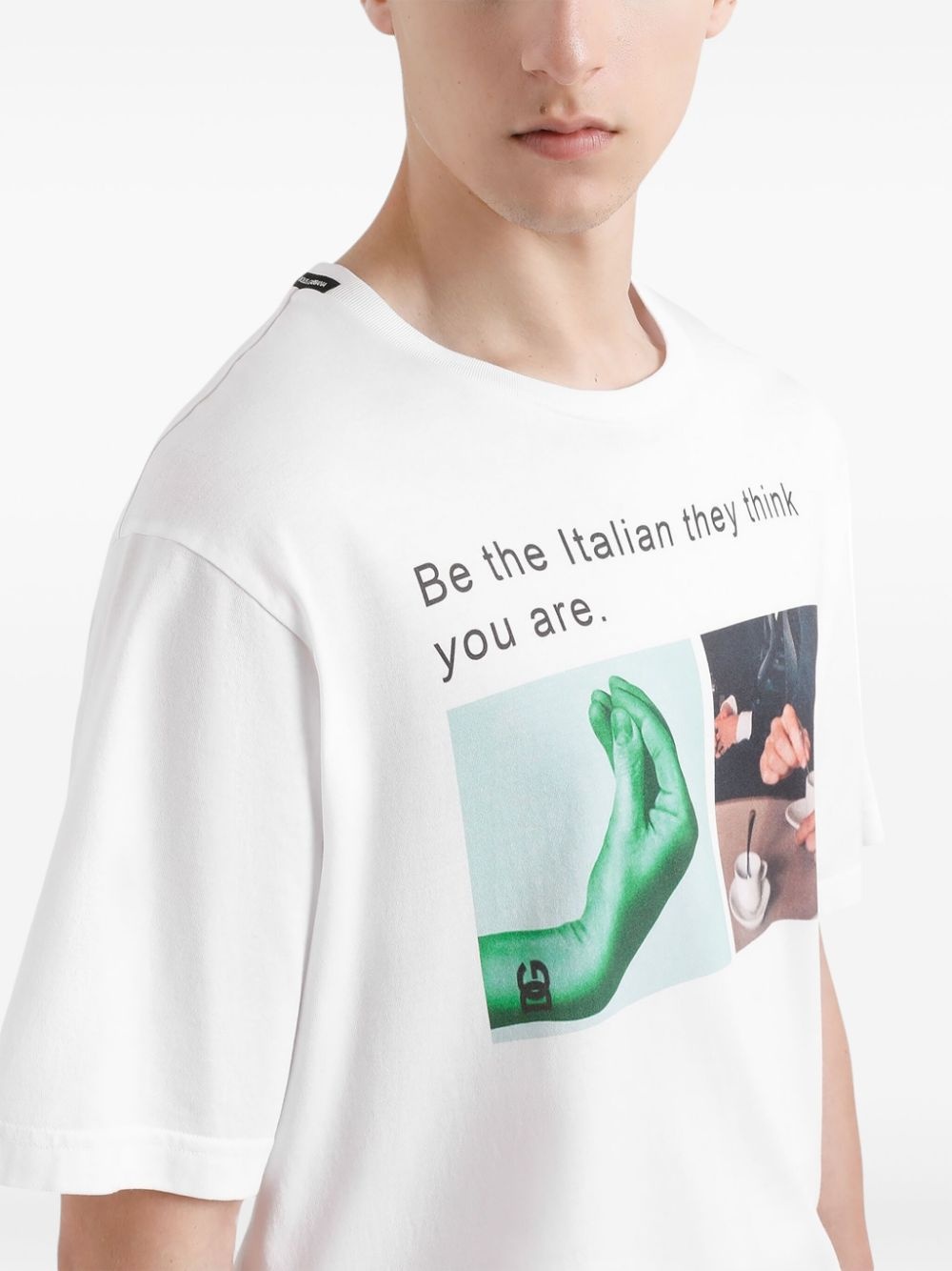graphic print t-shirt - 5