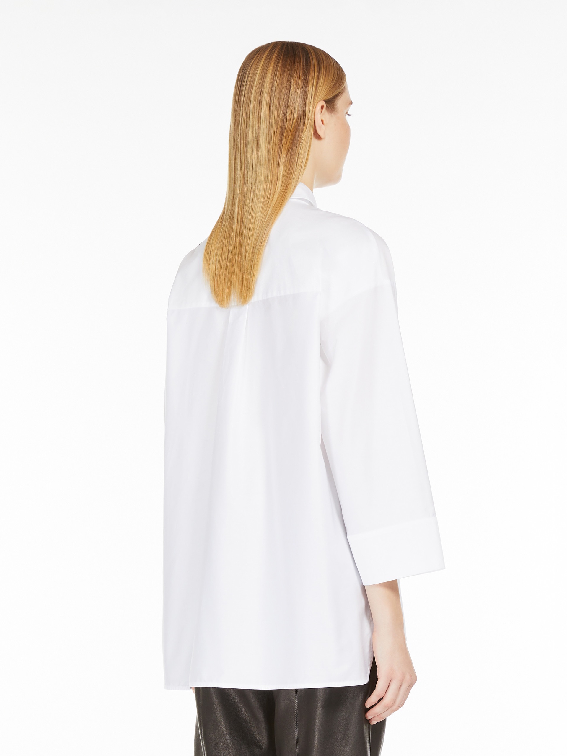 FANO Cotton twill blouse - 4