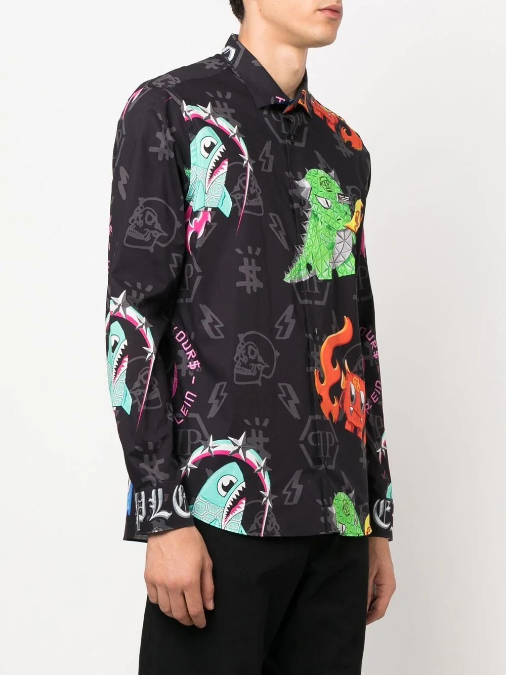 Monsters long-sleeve shirt - 3