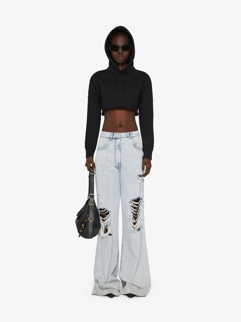 Givenchy OVERSIZED JEANS IN DESTROYED DENIM outlook