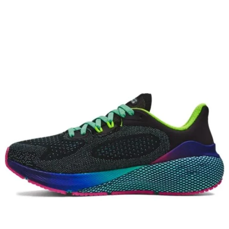 (WMNS) Under Armour HOVR Machina 3 'Black Rainbow' 3026499-001 - 1