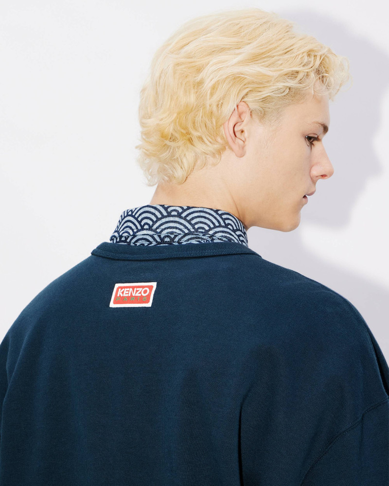 'KENZO Lucky Tiger' embroidered oversized genderless sweatshirt 13