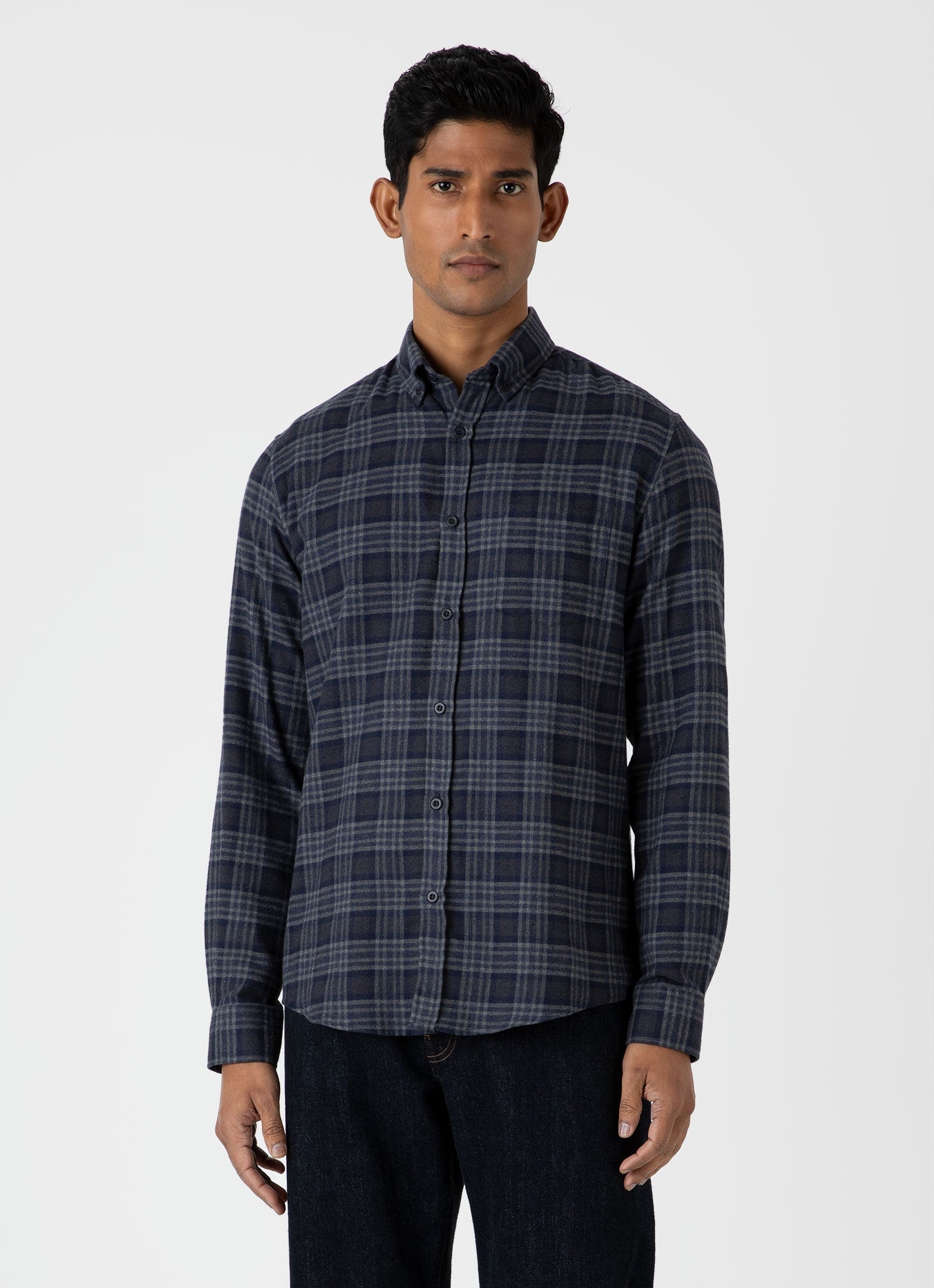 Button Down Flannel Shirt - 2