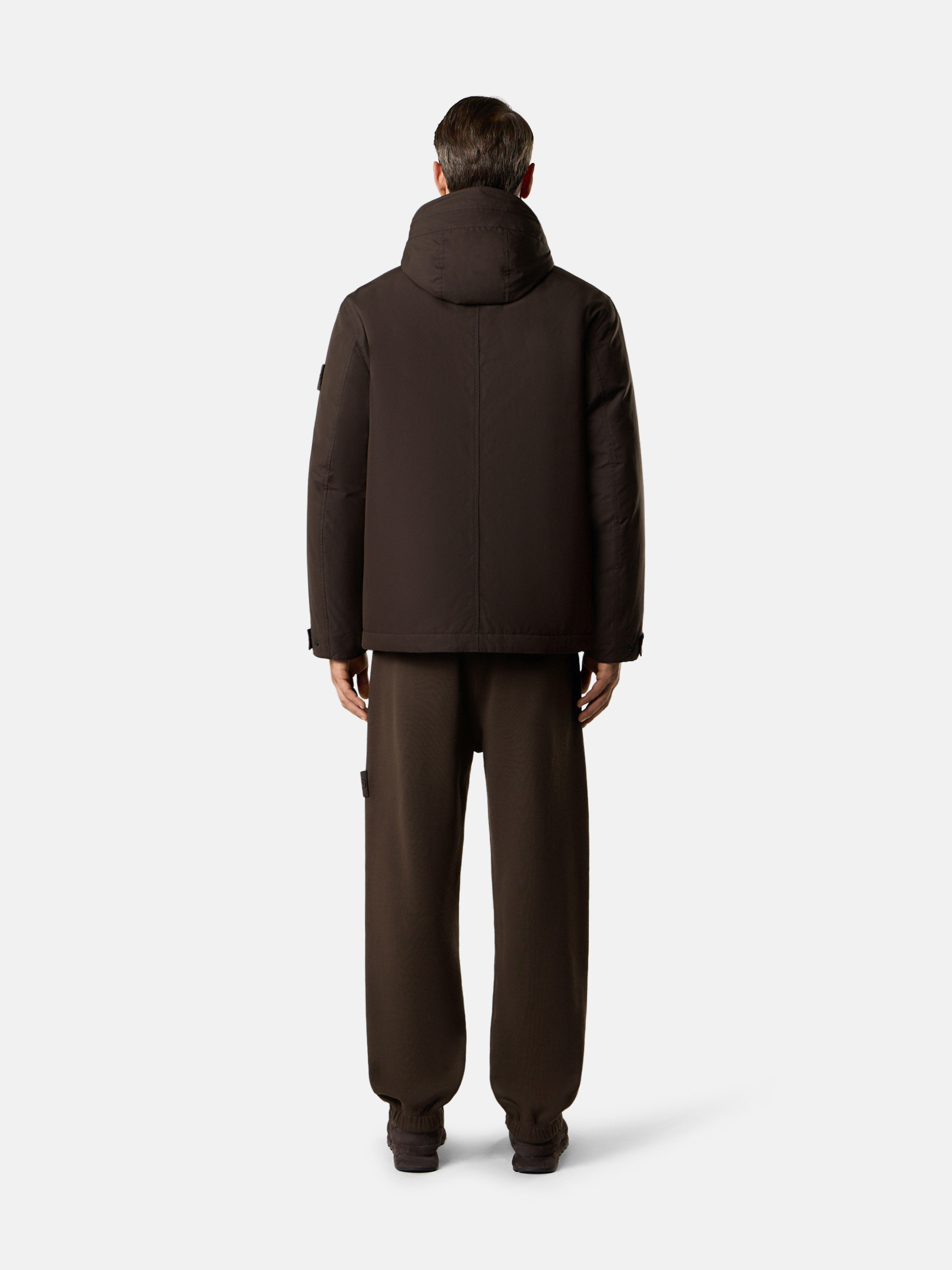4100105 WEATHERPROOF COTTON CANVAS_STONE ISLAND GHOST - 8