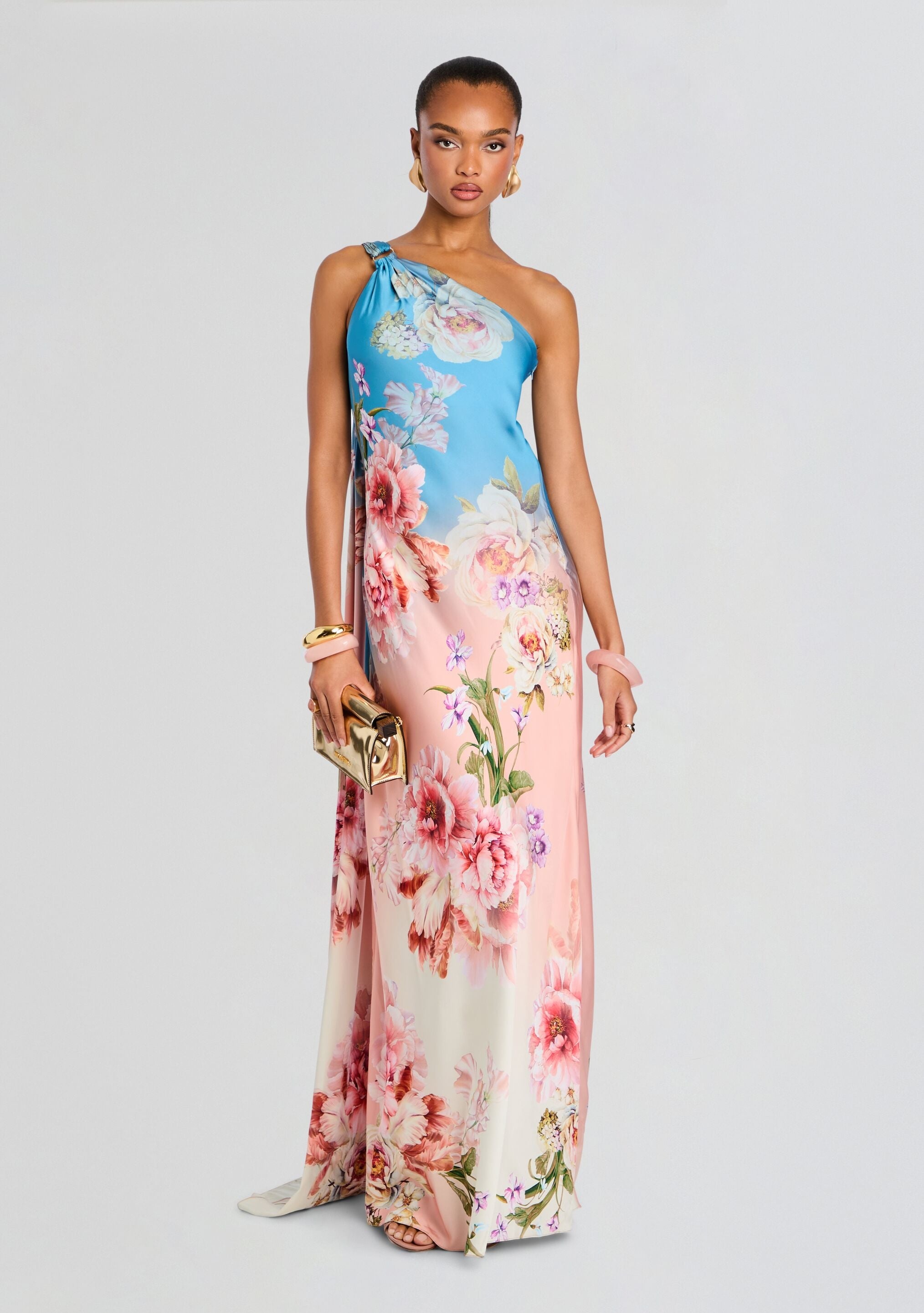 open lace back dress Kavi Maxi Dress  Hemant & Nandita