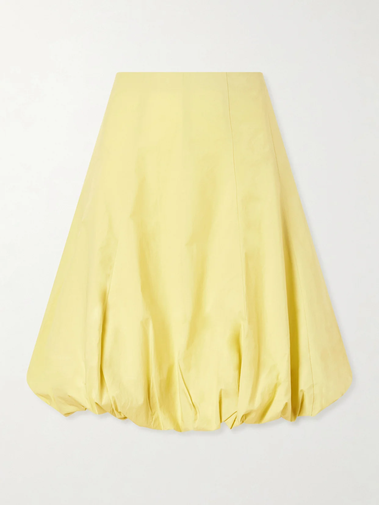Kyra Cotton-poplin Midi Skirt - 1