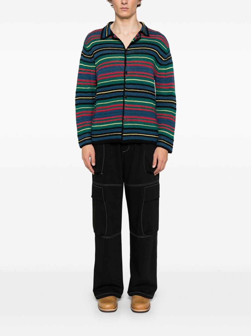 drawstring cargo pants - 2