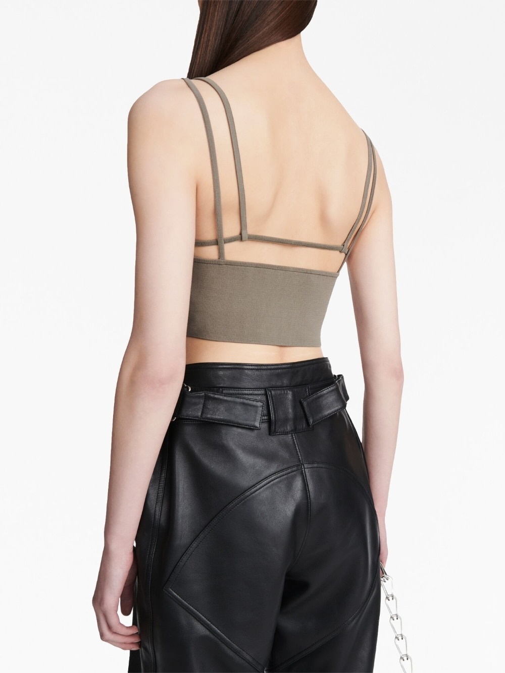 fine-knit crop top - 4