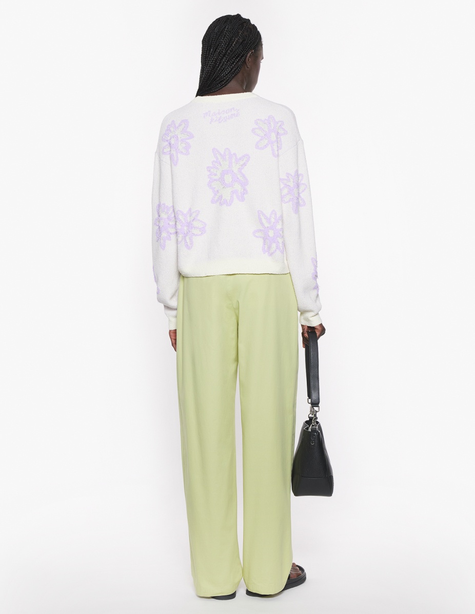 DAISIES INTARSIA TEXTURED JUMPER - 5