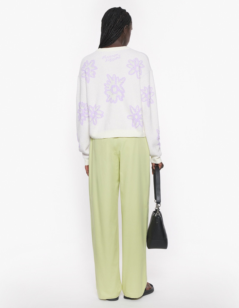 DAISIES INTARSIA TEXTURED JUMPER 5