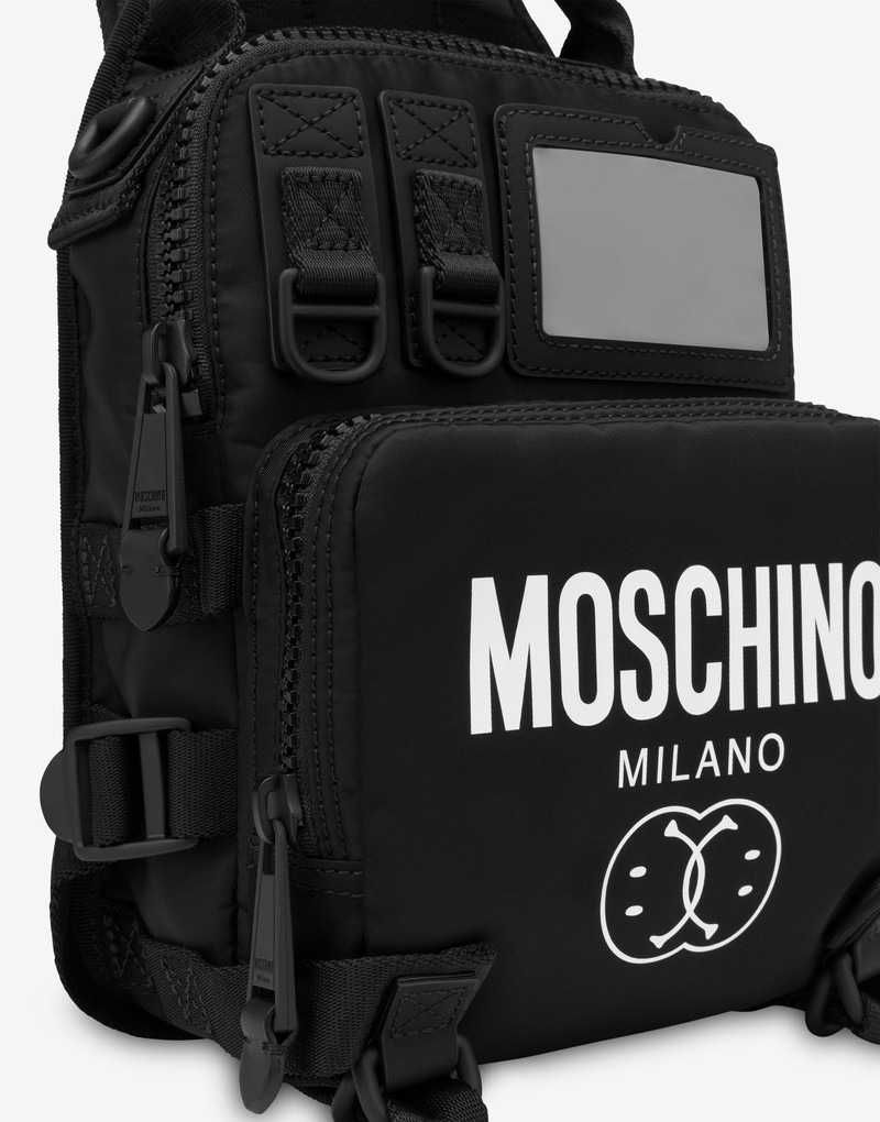 DOUBLE SMILEY® NYLON CROSSBODY BAG 4