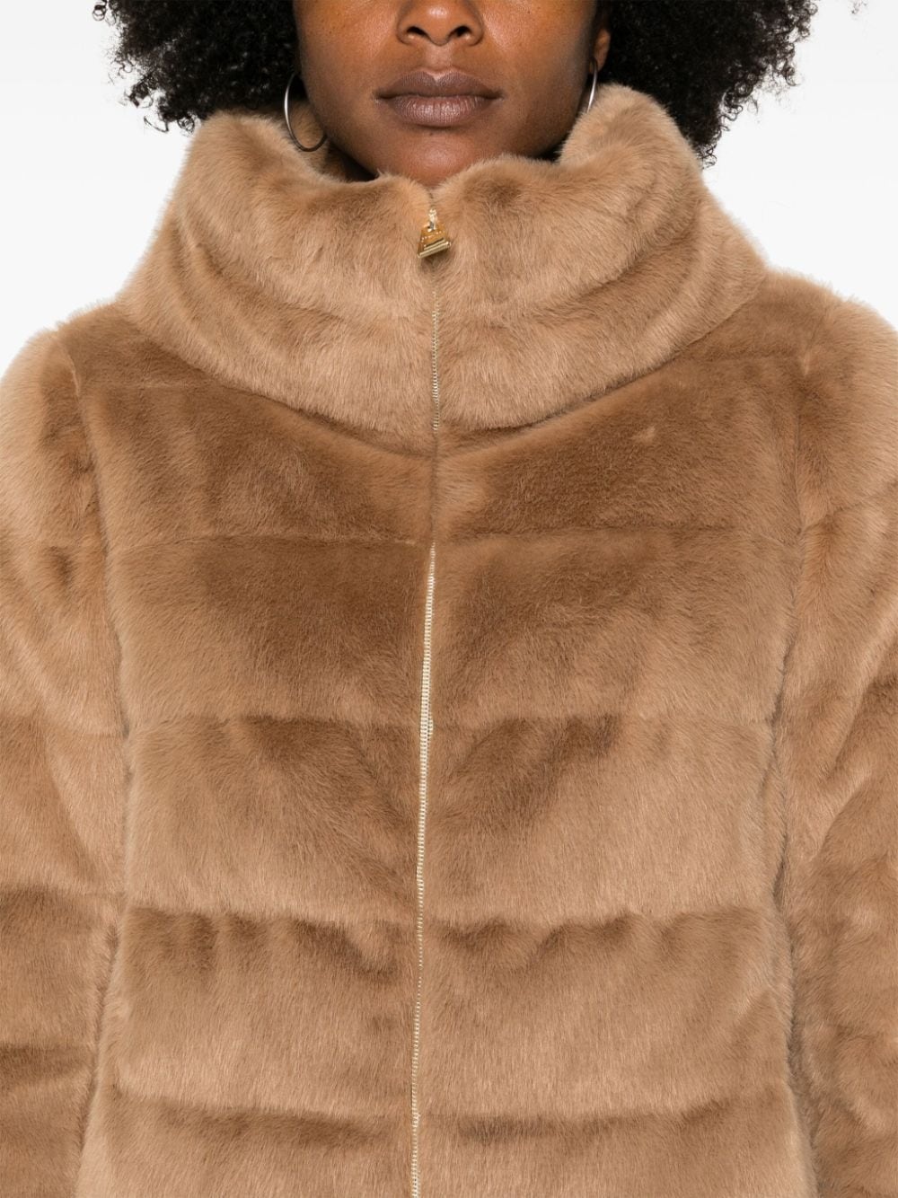 faux-fur jacket - 5