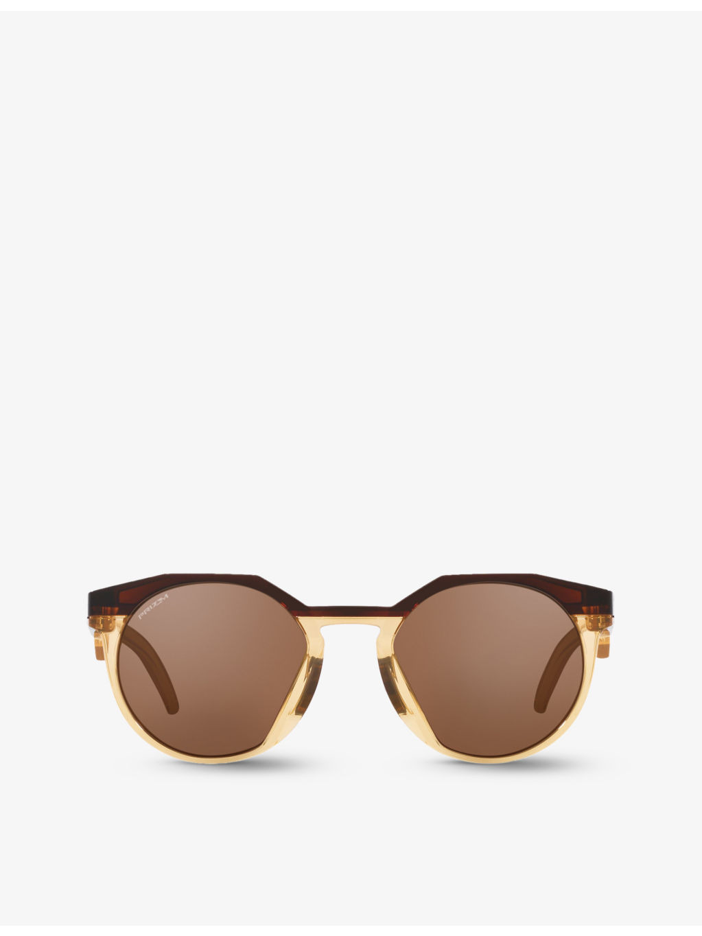 OO9242 round-shape tortoiseshell acetate sunglasses - 1