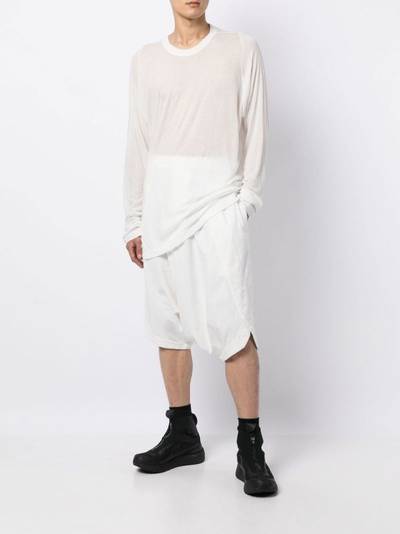 Julius cropped cotton-jersey trousers outlook
