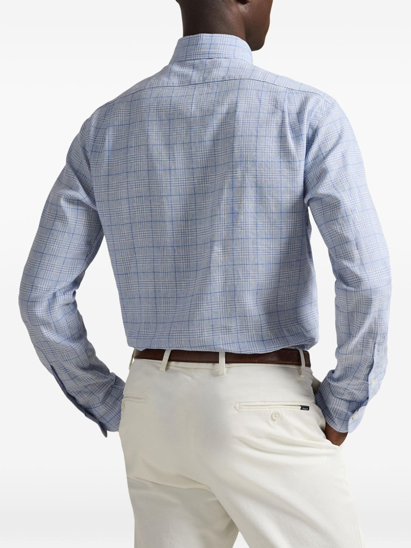 check-pattern shirt 4