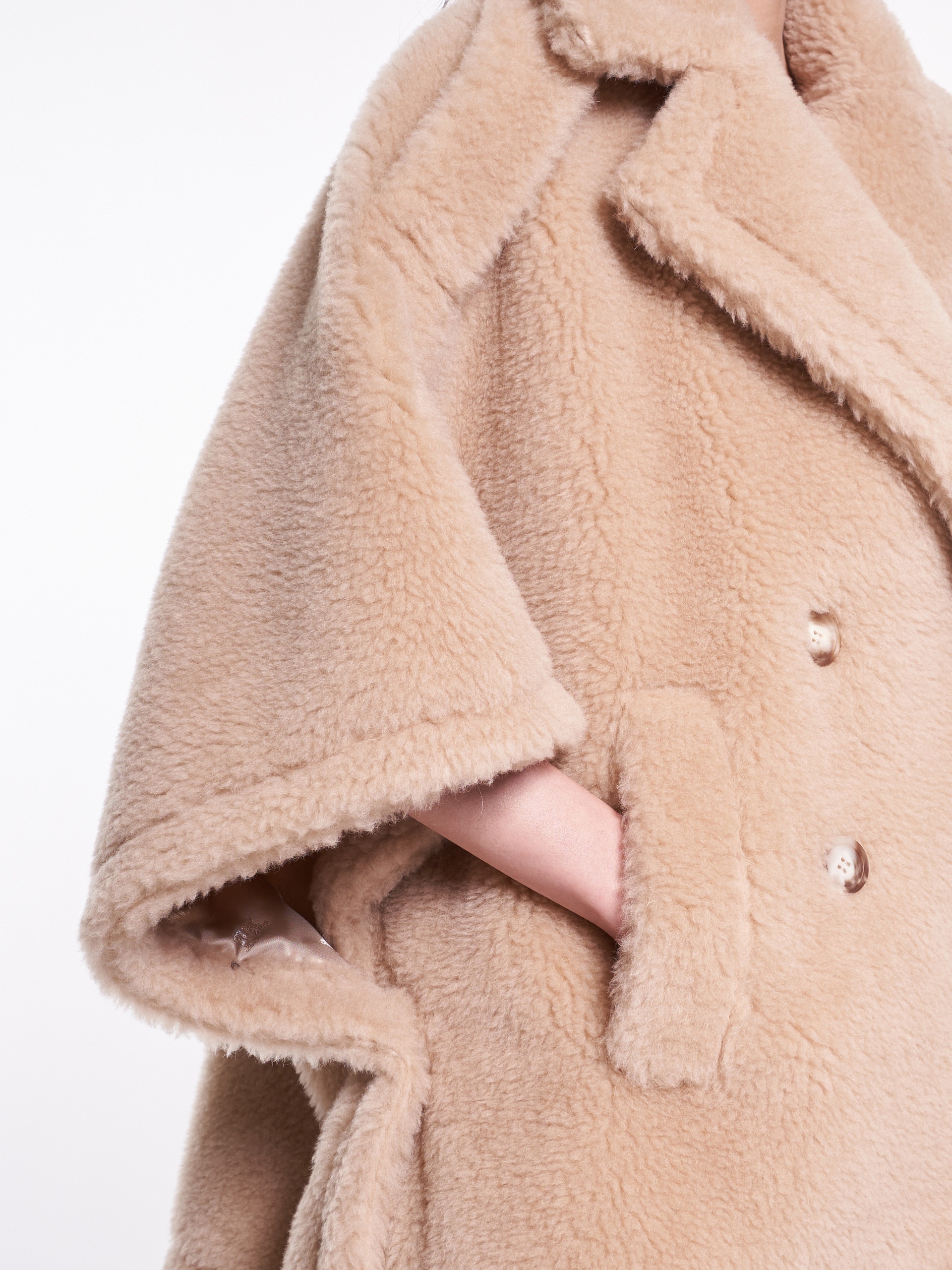 ADESSO Teddy fabric cape - 5